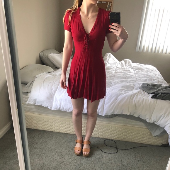 reformation como dress